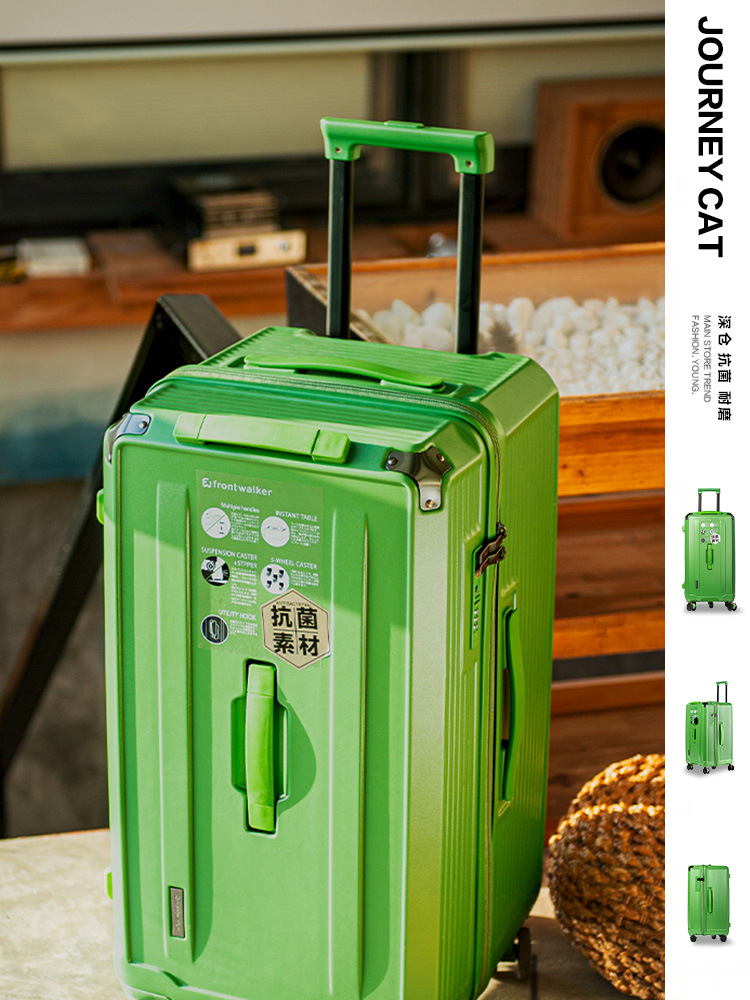 C40580   Export to Japan password suitcase for men with large capacity and silent universal wheels